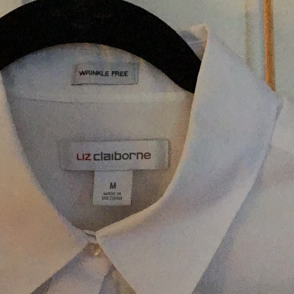 Liz Claiborne White Blouse - Picture 2 of 2